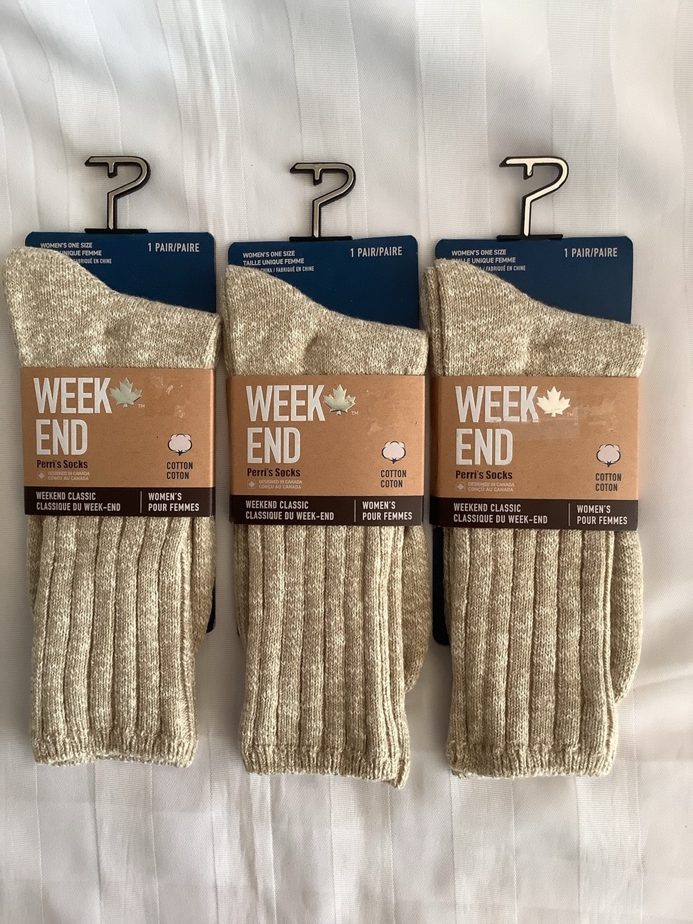 3 Pair Perri’s Women’s Socks - NWT